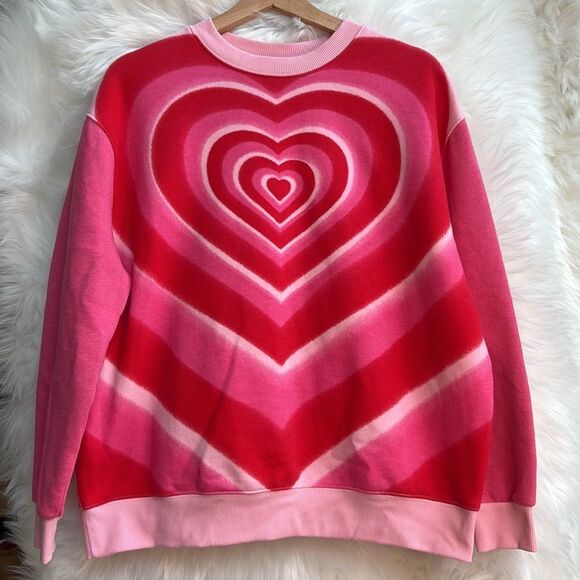 Wild Fable heart sweatshirt - Picture 1 of 5